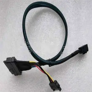 WRIARICH 0.5M 12G Mini SAS HD to U.2 Cable, SFF-8643 to SFF-8639 NVMe SSD Server Storage Cable WRIARICH 0.5M 12G Mini SAS HD to U.2 Cable, SFF-8643 to SFF-8639 NVMe SSD Server Storage Cable