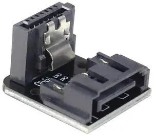 WRIARICH 10 Pack 90 Degree SATA 7Pin Adapter, 7Pin Male to Female Right Angle SATA Converter for PC SSD HDD Motherboard WRIARICH 10 Pack 90 Degree SATA 7Pin Adapter, 7Pin Male to Female Right Angle SATA Converter for PC SSD HDD Motherboard