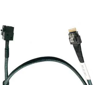 WRIARICH 1M Slimline SAS Cable SFF-8654 4i 38Pin to SFF-8087 4i 36Pin, PCIe 4.0 & SAS 3.0 Dual Protocol Server Storage Cable WRIARICH 1M Slimline SAS Cable SFF-8654 4i 38Pin to SFF-8087 4i 36Pin, PCIe 4.0 & SAS 3.0 Dual Protocol Server Storage Cable