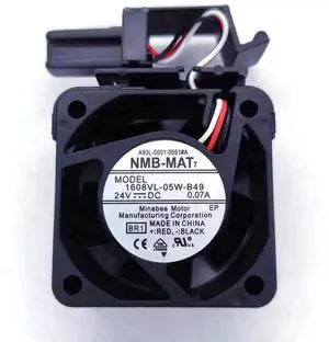 WRIARICH A90L-0001-0551#A NMB 1608VL-05W-B49 4020 DC 24V 0.07A 3-Wire Axial Cooling Fan for FANUC CNC System WRIARICH A90L-0001-0551#A NMB 1608VL-05W-B49 4020 DC 24V 0.07A 3-Wire Axial Cooling Fan for FANUC CNC System