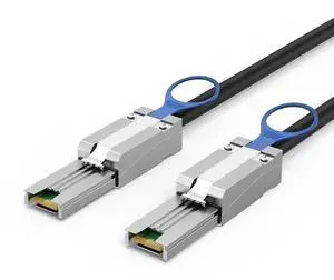 WRIARICH 1M External Mini SAS Cable, SFF-8088 26Pin Male to SFF-8088 26Pin Male High-Speed Storage Server Cable WRIARICH 1M External Mini SAS Cable, SFF-8088 26Pin Male to SFF-8088 26Pin Male High-Speed Storage Server Cable