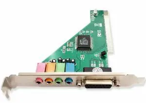 WRIARICH 4.1 Channel PCI Sound Card with C-Media 8738 Chip, Internal Desktop PC Independent Audio Expansion Adapter for Motherboard Audio Replacement WRIARICH 4.1 Channel PCI Sound Card with C-Media 8738 Chip, Internal Desktop PC Independent Audio Expansion Adapter for Motherboard Audio Replacement