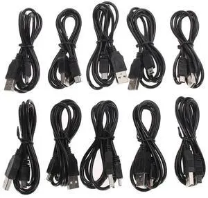 WRIARICH 10 Pack 1M Fast Charging USB Power Cables, Replacement Charging Cord Compatible with Game 3 Controllers WRIARICH 10 Pack 1M Fast Charging USB Power Cables, Replacement Charging Cord Compatible with Game 3 Controllers