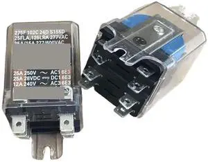 WRIARICH 1PC 8-Pin 25A 24VDC Power Relay 275F102C24D S155D WRIARICH 1PC 8-Pin 25A 24VDC Power Relay 275F102C24D S155D