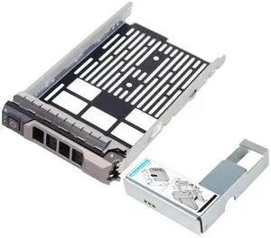 3.5" LFF Hot Swap Hard Drive Tray Caddy P/N 0KG1CH KG1CH with 2.5" SFF Adapter 9W8C4, SAS SATA HDD SSD Carrier Bracket for Dell PowerEdge R530 R630 R730 R930 T430 T630 R730XD & PowerVault MD1400 MD340 3.5" LFF Hot Swap Hard Drive Tray Caddy P/N 0KG1CH KG1CH with 2.5" SFF Adapter 9W8C4, SAS SATA HDD SSD Carrier Bracket for Dell PowerEdge R530 R630 R730 R930 T430 T630 R730XD & PowerVault MD1400 MD340