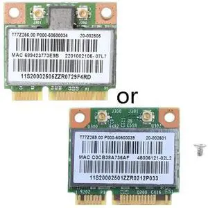 WRIARICH BCM4313HMGB BCM4313 1x1 BGN WiFi Adapter Card, Half Mini PCI-E Wireless Network Card, Compatible with Z370, G480, G580, G780, Y470, Y570, Y480, Y580 Laptops WRIARICH BCM4313HMGB BCM4313 1x1 BGN WiFi Adapter Card, Half Mini PCI-E Wireless Network Card, Compatible with Z370, G480, G580, G780, Y470, Y570, Y480, Y580 Laptops
