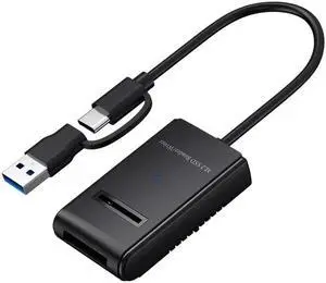 WRIARICH USB 3.0 Type-C/A to M.2 NVMe SATA SSD Enclosure, RTL9210B Chip M-Key NGFF External Docking Case, Horizontal Design WRIARICH USB 3.0 Type-C/A to M.2 NVMe SATA SSD Enclosure, RTL9210B Chip M-Key NGFF External Docking Case, Horizontal Design