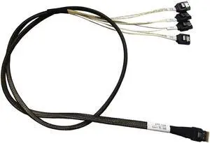 WRIARICH 4X SFF-8087 38Pin to 4 SATA 7Pin Splitter Cable, 100CM Internal SATA Hard Drive Multi-Drop Cable WRIARICH 4X SFF-8087 38Pin to 4 SATA 7Pin Splitter Cable, 100CM Internal SATA Hard Drive Multi-Drop Cable