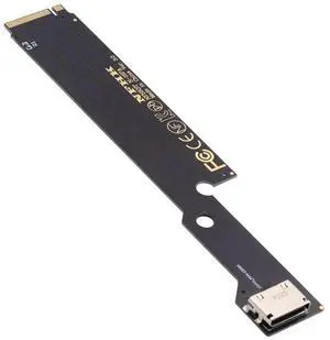 WRIARICH PCIe 4.0 M.2 M-Key to OCuLink SFF-8612 Host Adapter, Matches SFF-8611 Cable for 2022-2023 ThinkBook 16+, Supports External eGPU and NVMe SSD WRIARICH PCIe 4.0 M.2 M-Key to OCuLink SFF-8612 Host Adapter, Matches SFF-8611 Cable for 2022-2023 ThinkBook 16+, Supports External eGPU and NVMe SSD