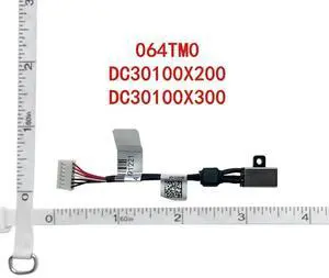 WRIARICH DC Power Jack Charging Port Harness Cable Replacement for Dell XPS 15 9550 9560 9570 7590 Precision 5510 5520 5530, OEM PN:064TM0 DC30100X200 DC30100X300 WRIARICH DC Power Jack Charging Port Harness Cable Replacement for Dell XPS 15 9550 9560 9570 7590 Precision 5510 5520 5530, OEM PN:064TM0 DC30100X200 DC30100X300