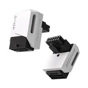 WRIARICH PCIe 5.1 RVS-Type 90° Right Angle 12V-2x6 12VHPWR Adapter, 600W 12+4Pin GPU Power Connector, White, 1 Pack, Compatible with RTX 3090Ti, 4070Ti, 4080, 4090 Graphics Cards WRIARICH PCIe 5.1 RVS-Type 90° Right Angle 12V-2x6 12VHPWR Adapter, 600W 12+4Pin GPU Power Connector, White, 1 Pack, Compatible with RTX 3090Ti, 4070Ti, 4080, 4090 Graphics Cards