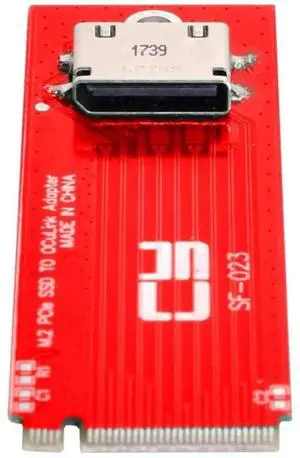 WRIARICH PCIe 4.0 M.2 M-Key to Oculink SFF-8611/SFF-8612 Host Adapter Card, Compatible with 2260 NVMe M.2 SSD WRIARICH PCIe 4.0 M.2 M-Key to Oculink SFF-8611/SFF-8612 Host Adapter Card, Compatible with 2260 NVMe M.2 SSD
