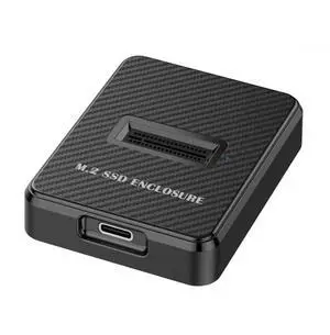 WRIARICH USB 3.0 Type-C to M.2 NVMe SATA SSD Enclosure, Vertical PCBA Case M-Key NGFF Docking Box with RTL9210B Chip WRIARICH USB 3.0 Type-C to M.2 NVMe SATA SSD Enclosure, Vertical PCBA Case M-Key NGFF Docking Box with RTL9210B Chip