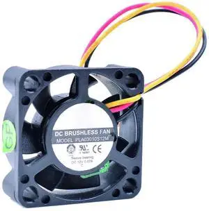 WRIARICH 3010 Micro Cooling Fan PLA03010S12M, 30mm 3CM 12V 0.07A DC Brushless Fan for Router Network Box WRIARICH 3010 Micro Cooling Fan PLA03010S12M, 30mm 3CM 12V 0.07A DC Brushless Fan for Router Network Box
