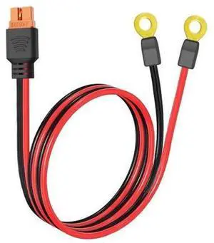 WRIARICH XT60i Female to O-Ring Lug Terminal Extension Cable 2 Pack, 10AWG 6.6FT(2M) Heavy Gauge Power Wire, Over 16A XT60i-f O Ring Connector Cord for RC LiPo Battery, DIY Portable Power Projects WRIARICH XT60i Female to O-Ring Lug Terminal Extension Cable 2 Pack, 10AWG 6.6FT(2M) Heavy Gauge Power Wire, Over 16A XT60i-f O Ring Connector Cord for RC LiPo Battery, DIY Portable Power Projects