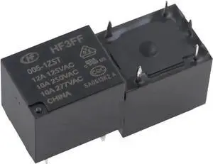 WRIARICH 5PCS HF3FF-005-1ZST 5V Mini Electromagnetic Relay, 5Pin 12A 125VAC, Alternative HF3FF-012-1ZST 12V / HF3FF-024-1ZST 24V WRIARICH 5PCS HF3FF-005-1ZST 5V Mini Electromagnetic Relay, 5Pin 12A 125VAC, Alternative HF3FF-012-1ZST 12V / HF3FF-024-1ZST 24V