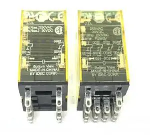 WRIARICH IDEC RU Series Plug-in Relay RU2S-D12 / RU4S-D12, 12VDC Coil with Lock Rod, DPDT / 4PDT 8-Pin Universal Relay (RU4S-D12) WRIARICH IDEC RU Series Plug-in Relay RU2S-D12 / RU4S-D12, 12VDC Coil with Lock Rod, DPDT / 4PDT 8-Pin Universal Relay (RU4S-D12)