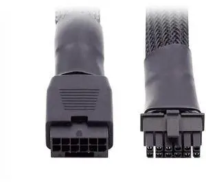 WRIARICH 17cm 12VHPWR Male to Female Extension Cable, ATX3.0 PCIe5.0 16Pin(12+4) GPU Power Cord WRIARICH 17cm 12VHPWR Male to Female Extension Cable, ATX3.0 PCIe5.0 16Pin(12+4) GPU Power Cord