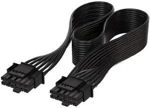 WRIARICH ATX 3.0 PCIe 5.0 12VHPWR Modular Cable, 16Pin to 16Pin (12+4Pin) GPU Power Cord WRIARICH ATX 3.0 PCIe 5.0 12VHPWR Modular Cable, 16Pin to 16Pin (12+4Pin) GPU Power Cord