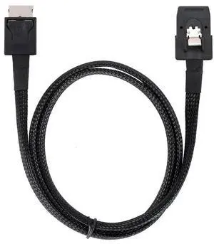 50cm OCuLink PCIe Active Cable, SFF-8611 4i Male to SFF-8087 36Pin Mini SAS Internal Storage Cable for Slimline PCIe SSD, Server RAID & Workstation 50cm OCuLink PCIe Active Cable, SFF-8611 4i Male to SFF-8087 36Pin Mini SAS Internal Storage Cable for Slimline PCIe SSD, Server RAID & Workstation