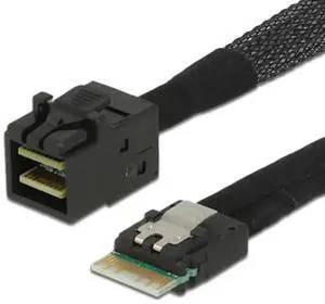 WRIARICH 50cm Internal Mini SAS SFF-8654 38Pin to SFF-8643 HD RAID Cable Server Hard Drive Data Cable WRIARICH 50cm Internal Mini SAS SFF-8654 38Pin to SFF-8643 HD RAID Cable Server Hard Drive Data Cable