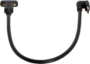 WRIARICH 30cm 180° U-Shape USB-C Extension Cable, USB 3.1 Male to Female Back Angled Data Cord WRIARICH 30cm 180° U-Shape USB-C Extension Cable, USB 3.1 Male to Female Back Angled Data Cord