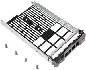 3.5 Inch LFF SAS SATA SATAu Hot Swap Hard Drive Tray Caddy P/N 0F238F F238F X968D 0X968D G302D 0G302D, Server HDD Carrier Compatible with Dell PowerEdge R710 R610 R515 R510 R415 R410 R320 R310 T710 T6 3.5 Inch LFF SAS SATA SATAu Hot Swap Hard Drive Tray Caddy P/N 0F238F F238F X968D 0X968D G302D 0G302D, Server HDD Carrier Compatible with Dell PowerEdge R710 R610 R515 R510 R415 R410 R320 R310 T710 T6