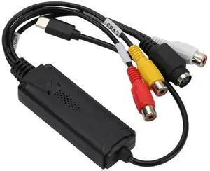 WRIARICH USB 3.1 Type-C Audio Video Capture Card, 1-Channel Video Capture Converter Adapter for DVD, VCD, MP4 Recording WRIARICH USB 3.1 Type-C Audio Video Capture Card, 1-Channel Video Capture Converter Adapter for DVD, VCD, MP4 Recording