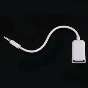WRIARICH 3.5mm Male to USB Female Audio Converter Cable, Car AUX USB Adapter Cord for Vehicle Audio System WRIARICH 3.5mm Male to USB Female Audio Converter Cable, Car AUX USB Adapter Cord for Vehicle Audio System
