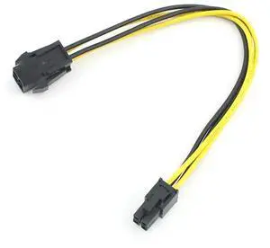 WRIARICH 2 Pack 20cm 4Pin ATX CPU Power Extension Cable, Male to Female 18AWG UL Certified Desktop PSU Cord (8 Inch) WRIARICH 2 Pack 20cm 4Pin ATX CPU Power Extension Cable, Male to Female 18AWG UL Certified Desktop PSU Cord (8 Inch)