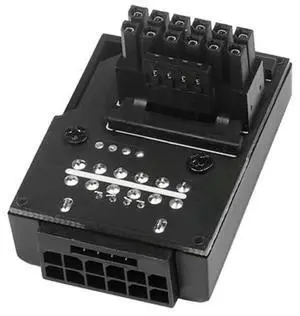 WRIARICH ATX 3.0 PCIe 5.0 12VHPWR 16Pin Modular Power Adapter, 90-Degree Downward Angled Connector for RTX 3080 / 3090Ti Graphics Cards & Modular PSUs WRIARICH ATX 3.0 PCIe 5.0 12VHPWR 16Pin Modular Power Adapter, 90-Degree Downward Angled Connector for RTX 3080 / 3090Ti Graphics Cards & Modular PSUs