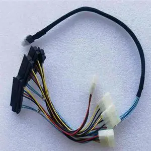 WRIARICH Internal SFF-8654 4i Slimline SAS Fanout Cable, SFF-8654 Host to 4 SAS Ports Server RAID Hard Drive Connection Cable WRIARICH Internal SFF-8654 4i Slimline SAS Fanout Cable, SFF-8654 Host to 4 SAS Ports Server RAID Hard Drive Connection Cable