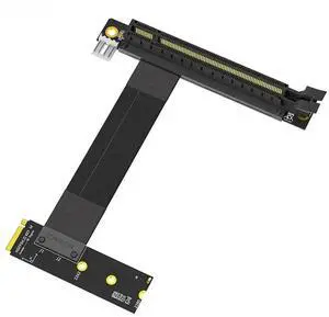 WRIARICH PCIe 3.0 x16 to M.2 M-Key NVME SSD Riser Cable, M.2 NVME to PCI-E X16 Adapter Extension Card Supports 2242/2260/2280 Size SSD for Desktop PC WRIARICH PCIe 3.0 x16 to M.2 M-Key NVME SSD Riser Cable, M.2 NVME to PCI-E X16 Adapter Extension Card Supports 2242/2260/2280 Size SSD for Desktop PC