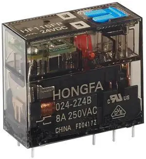 WRIARICH HF115FP Electromagnetic Relay, 8A/16A Contact Load, 250VAC AC DC Switching, Matches 14FF 2Z C3 Socket WRIARICH HF115FP Electromagnetic Relay, 8A/16A Contact Load, 250VAC AC DC Switching, Matches 14FF 2Z C3 Socket