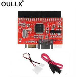 WRIARICH 2-in-1 Bidirectional IDE to SATA & SATA to IDE Adapter Converter, 3.5" 40Pin PATA Interface for HDD, DVD, CD Drives, Comes with SATA Data Cable for Legacy PC Storage Upgrade WRIARICH 2-in-1 Bidirectional IDE to SATA & SATA to IDE Adapter Converter, 3.5" 40Pin PATA Interface for HDD, DVD, CD Drives, Comes with SATA Data Cable for Legacy PC Storage Upgrade