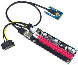 WRIARICH Mini PCIe to PCIe 16X Riser Card, EXP GDC Laptop External Graphics Card Adapter, mPCIe to PCIe X16 Mining Card WRIARICH Mini PCIe to PCIe 16X Riser Card, EXP GDC Laptop External Graphics Card Adapter, mPCIe to PCIe X16 Mining Card