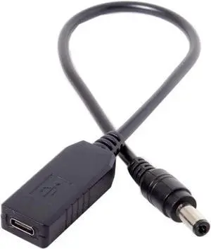 WRIARICH USB 3.1 Type-C to DC 20V Cable, PD Emulator Trigger, 5.5x2.5mm & 5.5x2.1mm Dual DC Plug, 65W/87W Power Adapter for Laptops WRIARICH USB 3.1 Type-C to DC 20V Cable, PD Emulator Trigger, 5.5x2.5mm & 5.5x2.1mm Dual DC Plug, 65W/87W Power Adapter for Laptops