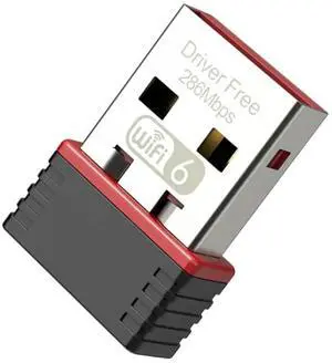 WRIARICH 286Mbps Wireless USB WiFi Adapter, Driver-Free AX WiFi Dongle 2.4GHz High Speed USB Network Card for Laptop Tablet WRIARICH 286Mbps Wireless USB WiFi Adapter, Driver-Free AX WiFi Dongle 2.4GHz High Speed USB Network Card for Laptop Tablet