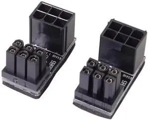 WRIARICH 2 Pack ATX 6Pin 180 Degree Angled GPU Power Adapter, PCIe 6-Pin Female to Male U-Turn Connector for NVIDIA AMD ASUS Gigabyte MSI Sapphire RX GTX RTX Graphics Card WRIARICH 2 Pack ATX 6Pin 180 Degree Angled GPU Power Adapter, PCIe 6-Pin Female to Male U-Turn Connector for NVIDIA AMD ASUS Gigabyte MSI Sapphire RX GTX RTX Graphics Card