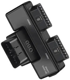 WRIARICH 16-Pin OBD2 Y-Splitter Extension Cable, 1-to-2 OBD Adapter with DC5 Power Port, Full 16-Core Wiring WRIARICH 16-Pin OBD2 Y-Splitter Extension Cable, 1-to-2 OBD Adapter with DC5 Power Port, Full 16-Core Wiring