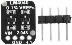 WRIARICH LM4040 High Precision Voltage Reference Module, 2.048V & 4.096V Dual Reference Source Board for MCU Microcontroller Calibration WRIARICH LM4040 High Precision Voltage Reference Module, 2.048V & 4.096V Dual Reference Source Board for MCU Microcontroller Calibration