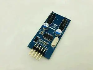 WRIARICH 9Pin USB 2.0 Header Splitter Cable, 9Pin Male to 2/4 Female Internal Port Multiplier for Desktop Motherboard Front Panel WRIARICH 9Pin USB 2.0 Header Splitter Cable, 9Pin Male to 2/4 Female Internal Port Multiplier for Desktop Motherboard Front Panel