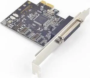 WRIARICH PCIe x1 to DB25 Parallel Port Card, MCS9900 Chip IEEE1284 LPT Printer Adapter WRIARICH PCIe x1 to DB25 Parallel Port Card, MCS9900 Chip IEEE1284 LPT Printer Adapter