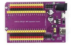 WRIARICH NodeMCU-32S ESP32 Development Board TYPE-C & Micro USB Dual Port WiFi Bluetooth GPIO Expansion Module WRIARICH NodeMCU-32S ESP32 Development Board TYPE-C & Micro USB Dual Port WiFi Bluetooth GPIO Expansion Module