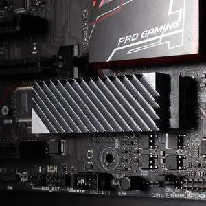 WRIARICH Aluminum M.2 SSD Heatsink Cooling Fin with Thermal Pad, Solid State Drive Cooler for Desktop PC WRIARICH Aluminum M.2 SSD Heatsink Cooling Fin with Thermal Pad, Solid State Drive Cooler for Desktop PC