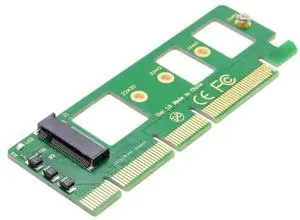 WRIARICH M.2 NVMe AHCI SSD to PCIe 3.0 X16 Expansion Card, M-Key NGFF NVMe PCI Express X16 Adapter Converter for Desktop PC Storage Upgrade WRIARICH M.2 NVMe AHCI SSD to PCIe 3.0 X16 Expansion Card, M-Key NGFF NVMe PCI Express X16 Adapter Converter for Desktop PC Storage Upgrade