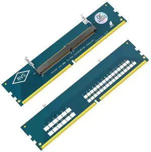 WRIARICH DDR5 SO-DIMM to U-DIMM Adapter Card, Laptop DDR5 RAM to Desktop DDR5 Memory Converter WRIARICH DDR5 SO-DIMM to U-DIMM Adapter Card, Laptop DDR5 RAM to Desktop DDR5 Memory Converter
