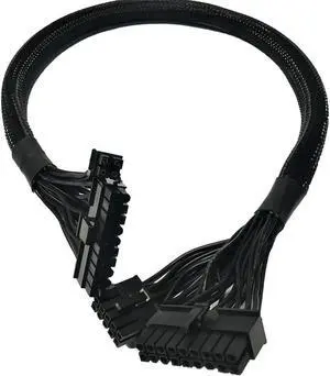 WRIARICH 24 Inch ATX 24Pin (20+4) to 18Pin+10Pin Modular PSU Extension Cable, Compatible with Seasonic M12II Evo 520/620/650/750/850 Power Supplies WRIARICH 24 Inch ATX 24Pin (20+4) to 18Pin+10Pin Modular PSU Extension Cable, Compatible with Seasonic M12II Evo 520/620/650/750/850 Power Supplies