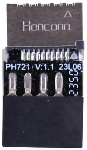 WRIARICH USB 2.0 9Pin Motherboard Header To USB 3.1 Gen2 Type-E Key-A Front Panel Socket Adapter, Internal USB-C Extender Card For Desktop PC Chassis WRIARICH USB 2.0 9Pin Motherboard Header To USB 3.1 Gen2 Type-E Key-A Front Panel Socket Adapter, Internal USB-C Extender Card For Desktop PC Chassis