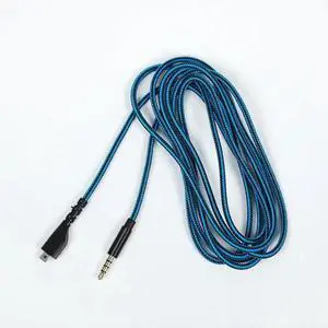 WRIARICH Straight Plug Gaming Headset Audio Replacement Cord with Adapter Cable, Compatible with SteelSeries Arctis 3 / Arctis 5 / Arctis 7 Gaming Headphones WRIARICH Straight Plug Gaming Headset Audio Replacement Cord with Adapter Cable, Compatible with SteelSeries Arctis 3 / Arctis 5 / Arctis 7 Gaming Headphones